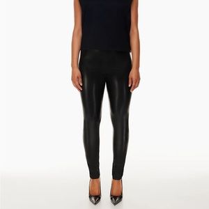 Aritzia/Babaton High-waisted Leather leggings